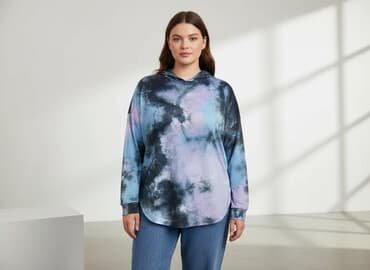świąteczne bluzy dla całej rodziny: Shein Curve, Bluza z kapturem damska, rozmiar 2XL — 1