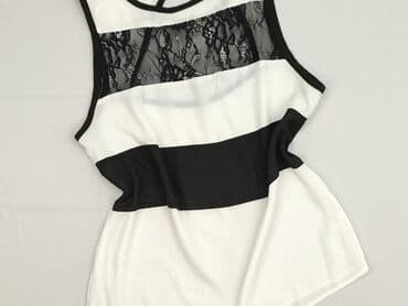 biale spodnie i czarna koszula damska: Tally Weijl, Жіноча блуза, розмір XS — 2