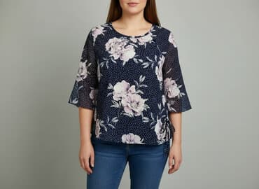 bluzka hawajska damska: Bluzka damska, rozmiar 2XL — 5