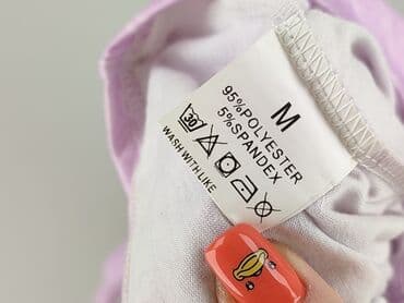 жіноча футболка m eu 38 візерунок принт колір білий: T-shirt damski, rozmiar M — 4