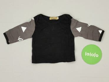 spodnie woskowane czarne: Blouse, 3-6 months, condition - Perfect — 2
