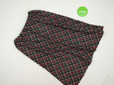spódnice w kratę plus size: Spódnica damska, rozmiar M — 4