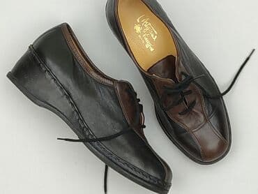 czarne sandały na obcasie allegro: Półbuty damskie, 39 — 1