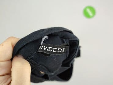 czarne bluzki dekolt v: H&M, Bluzka damska, rozmiar S — 4