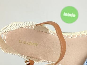 złote sandałki ccc: Sandały damskie, rozmiar 38 — 5