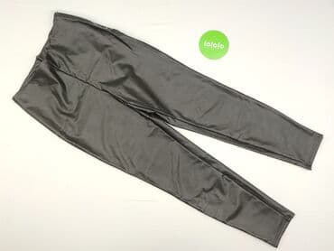 woskowane legginsy z wysokim stanem zara: Leggings Eco-leather for women, size S (EU 36) — 2