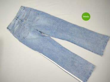 spodnie jeansowe z rozszerzanymi nogawkami: Jeansy damskie, M — 3