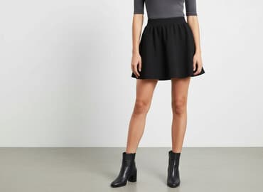 stradivarius spódnice czarne: Stradivarius, Spódnica damska, rozmiar S — 6