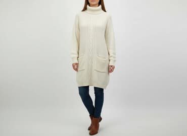 sukienka golf sweter: Object, Sukienka damska, rozmiar XL — 8