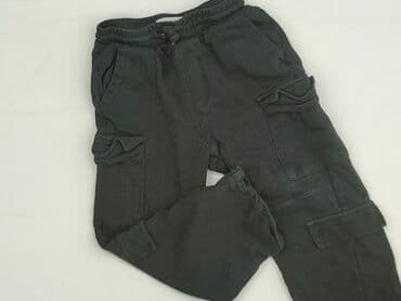 spodnie woskowane z wysokim stanem: Sweatpants, Reserved, 5-6 years, 110/116, condition - Very good — 1