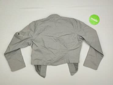 srebrna marynarka do sukienki: Marynarka damska, rozmiar M — 3