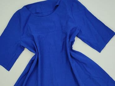 sukienka rozkloszowana dekolt łódka: Sukienka damska, rozmiar S — 1