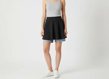 spódnice czarne młodzieżowe: Spódnica damska, rozmiar S — 5