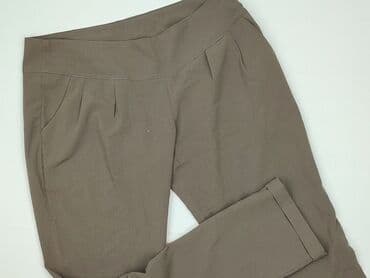 Material trousers for women, size L (EU 40)