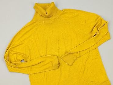 crop sweter: H&M Basic, Golf damski, rozmiar S — 1