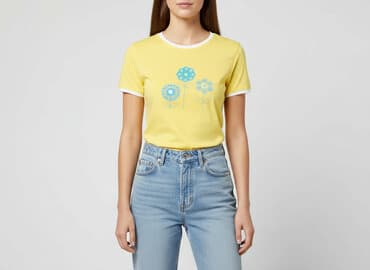 t shirty lemon: Moda, T-shirt damski, rozmiar M — 1