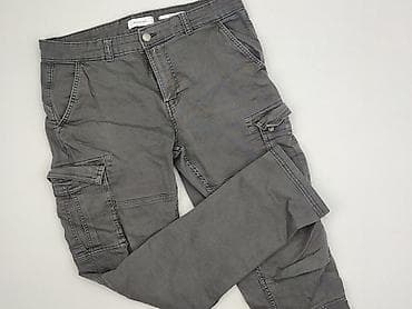 cargo crop: Spodnie cargo damskie, rozmiar M — 1