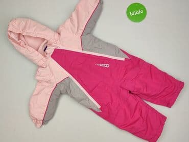 spodnie niemowlęce dla dziewczynek 0 3 lata: Overall, Lupilu, 9-12 months, condition - Very good — 2