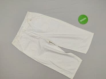 Women: Material trousers for women, size M (EU 38) — 2