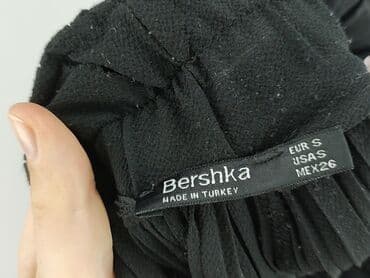 Kobiety: Bershka, Spodnie materiałowe damskie, rozmiar S — 4