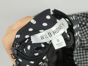 spodnie serduszka by o la la czarne: Spodnie materiałowe damskie, rozmiar S — 5