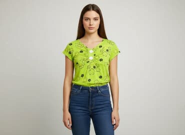 sukienka w cytryny lidl: Bluzka damska, rozmiar M — 6