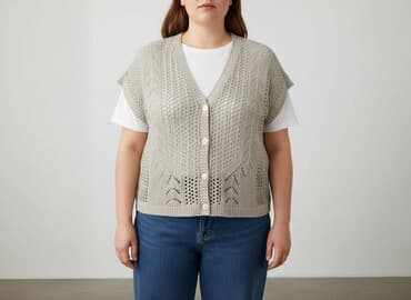 Women`s waistcoat, size 4XL