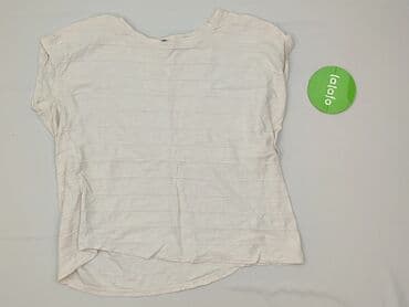 жіноча футболка m eu 38 візерунок принт колір білий: Sinsay, T-shirt damski, rozmiar S — 2