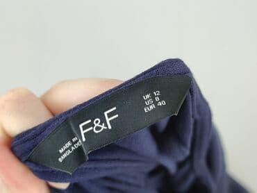 sukienki maxi na wesele niebieska: F&F, Sukienka damska, rozmiar L — 4