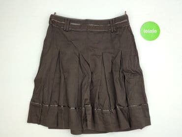 spódnice brązowa midi: Reserved, Spódnica damska, rozmiar L — 4