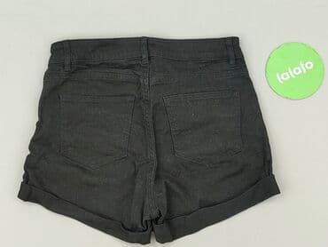 hm krótkie spodenki czarne: H&M, Szorty damskie, rozmiar XS — 3