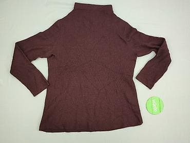 sweter bordo: Basic, Sweter damski, rozmiar M — 2