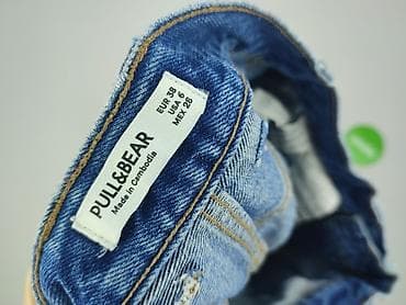 pull and bear mom fit: PULL&BEAR, Jeansy damskie, rozmiar M — 4