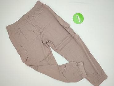 cargo jeans: Rose, Spodnie cargo damskie, rozmiar L — 4