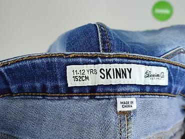 mango baloon jeans: Spodnie jeansowe, DenimCo, 12 lat, 152, stan - Idealny — 4