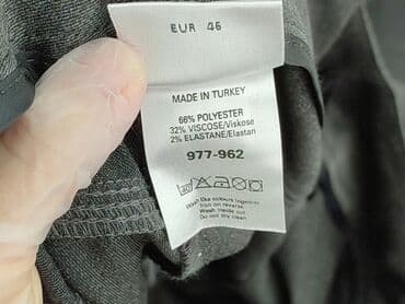 woskowane legginsy z wysokim stanem zara: Spodnie materiałowe damskie, 4XL — 5