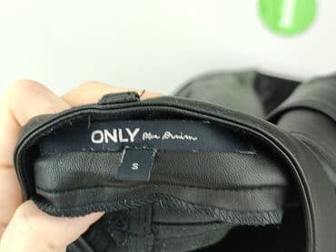 lejon buty zimowe: ONLY, Spodnie materiałowe damskie, rozmiar S — 4