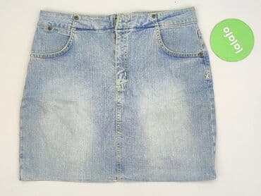 spódniczka dżinsowe z wysokim stanem: Lee, Spódnica damska, rozmiar S — 2