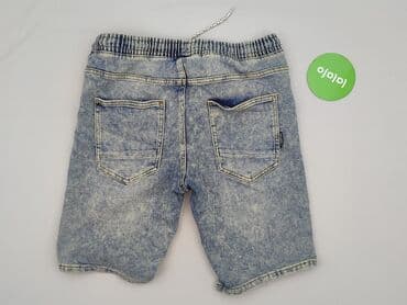 sinsay spodnie czarne z wysokim stanem: Shorts for men — 3