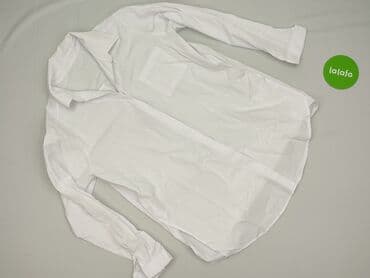 biale obcisla bluzki: Koszula damska, M — 2