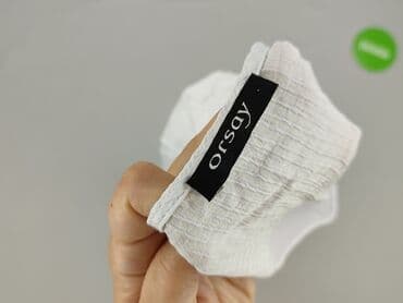 orsay, koszula damska, rozmiar s stan: używany rozmiar: s kolor: biały wady: wymaga czyszczenia dodatkowe informacje: należy pamiętać, że pomiary są wykonywane przez program, błąd może wynosić do 2 cm sposób dopasowa: Orsay, Women's blouse, size S — 4