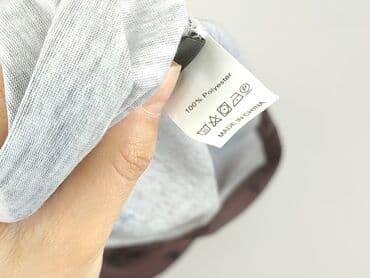 жіноча футболка m eu 38 візерунок принт колір білий: Shein, T-shirt damski, rozmiar M — 5