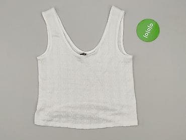 szare bluzy: Pieces, Top damski, rozmiar M — 2