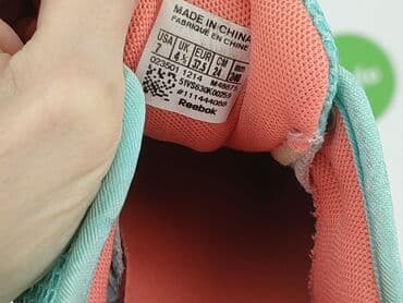 skarpetki z usztywnioną podeszwą: Reebok, Sneakersy damskie, 37.5 — 8