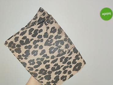 leopard print jeans: Jeansy damskie, rozmiar L — 6