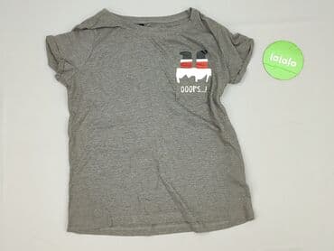 koszulka w leniwce: Sinsay, T-shirt damski, rozmiar S — 2