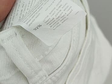 biale spodnie sinsay: Sinsay, Jeansy damskie, rozmiar 2XS — 7