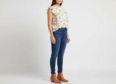 bluzki damskie dopasowane: F&F, Bluzka damska, rozmiar XL — 7