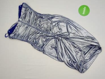 srebrna marynarka do sukienki: Sukienka damska, rozmiar S — 3