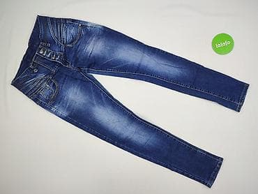 jeansy pumpy: M.Sara, Jeansy damskie, rozmiar S — 2